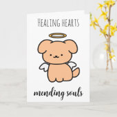 Verlust von Beileid-Karten für Haustiere Karte (Gelbe Blume)