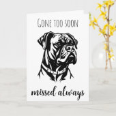 Verlust von Beileid-Karten für Haustiere Karte (Gelbe Blume)