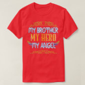 Verlust von Beileidsgeschenk an Bruder und Beileid T-Shirt (Design vorne)
