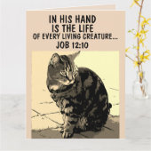 VERLUST VON CAT-BEILEID-KONDOLENZEN KARTE (Gelbe Blume)