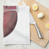 Verlust von Fähigkeiten gewinnen Luck Football Geschirrtuch (Viertel Falte)