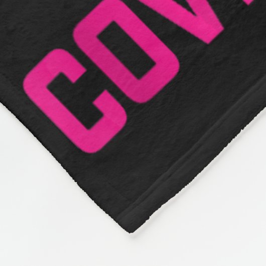 Verlust von Großtochter Brustkrebs Herzerkrankunge Fleecedecke (Ecke)