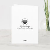 Verlust von Hund-Beileid+Gedicht Karte (Rückseite)