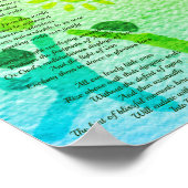 Verlust von Kindergedicht, digitalisiert unter 2 D Poster (Ecke)