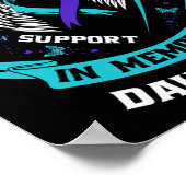 Verlust von Tochter Suizidgedanken Poster (Ecke)