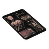 Vermächtnis - Brutalist Design Magnet (Rechte Seite)