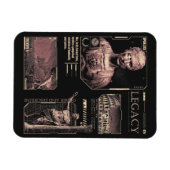 Vermächtnis - Brutalist Design Magnet (Horizontal)