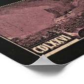 Vermächtnis - Brutalist Design Poster (Ecke)