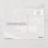 Vermächtnis des wahren Kreuzes von Piero Della Fra Postkarte (Rückseite)