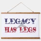 Vermächtnis hat Lege Wandteppich Mit Holzrahmen (Vorne)