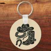 Vermächtnis in Leder Schlüsselanhänger (Rückseite)