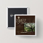 Vermächtnis-Knopf Button (Vorne & Hinten)