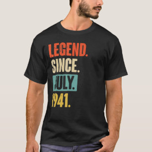 Vermächtnis seit Juli 1941 81 Jahr 81 Jahre 81. Ge T-Shirt