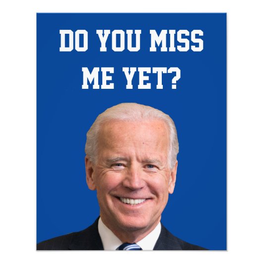 Vermagst du Joe Biden noch? Fotodruck (Vorne)