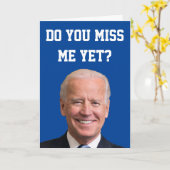 Vermagst du Joe Biden noch? Karte (Gelbe Blume)