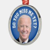 Vermagst du Joe Biden noch? Ornament Aus Metall (Links)