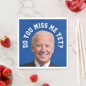 Vermagst du Joe Biden noch? Serviette (Beispiel)