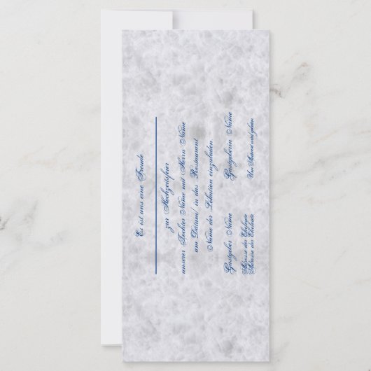 Vermählung Einladung zur Hochzeit Bekanntgabe (Vorderseite)