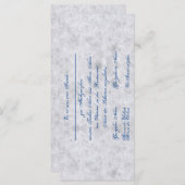 Vermählung Einladung zur Hochzeit Bekanntgabe (Vorne/Hinten)