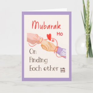 Vermählung Mubarak  Karte