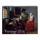 Vermeer 2016 enorm kalender (Titelbild)