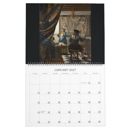 Vermeer 2016 enorm kalender (Jan 2027)
