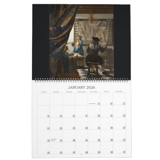 Vermeer 2016 enorm kalender (Jan 2026)