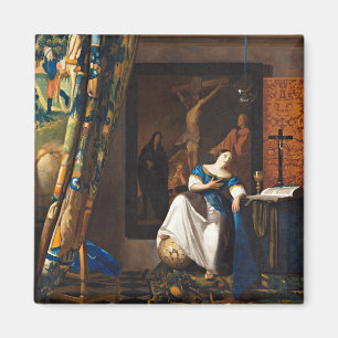 Vermeer - Allegorie des katholischen Glaubens Magnet