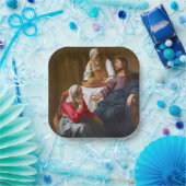 Vermeer - Christus im Haus von Martha und Maria Pappteller (Party)