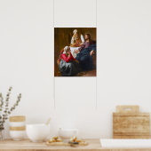 Vermeer - Christus im Haus von Martha und Maria Poster (Küche)