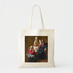 Vermeer - Christus im Hause von Martha und Maria Tragetasche