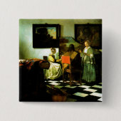 Vermeer: Das Konzert Button (Vorderseite)
