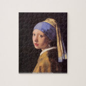 Vermeer - das Mädchen mit dem Puzzle (Vertikal)
