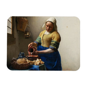Vermeer der Milkmaid-Magnet Magnet