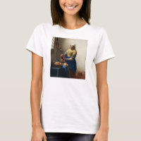 Vermeer der Milkmaid-T - Shirt