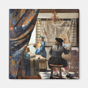 Vermeer - Die Kunst des Malens Magnet