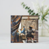 Vermeer - Die Malkunst (Stehend Vorderseite)