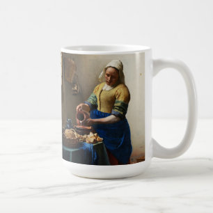 Vermeer die Milkmaid-Tasse Kaffeetasse