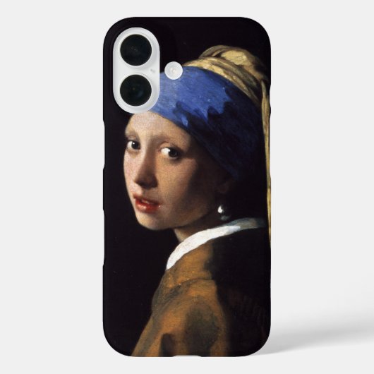 Vermeer Girl Pearl Earring Masterpiece Malerei Case-Mate iPhone Hülle (Rückseite)