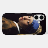 Vermeer Girl Pearl Earring Masterpiece Malerei Case-Mate iPhone Hülle (Rückseite (Horizontal))