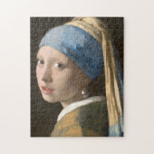 Vermeer, Girl with a Pearl Earring - Fine Art Puzzle (Vertikal)