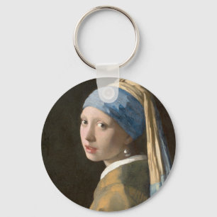 VERMEER Girl with Pearl Earring Schlüsselanhänger