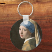 VERMEER Girl with Pearl Earring Schlüsselanhänger (Vorderseite)