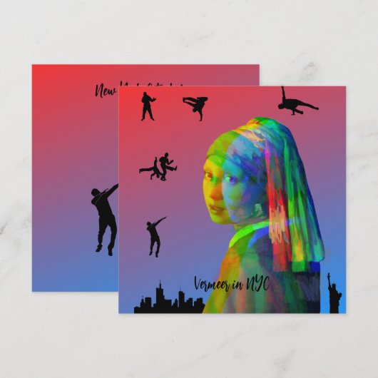 Vermeer in NYC (Vorne/Hinten)