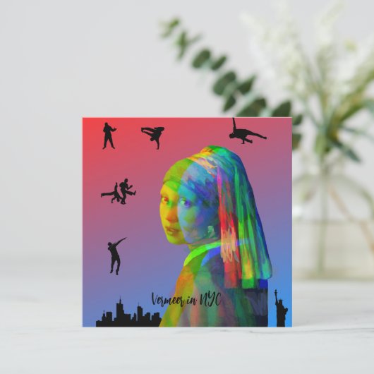 Vermeer in NYC (Stehend Vorderseite)