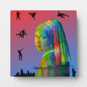 Vermeer in NYC Fotoplatte (Vorderseite)