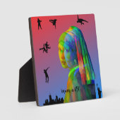 Vermeer in NYC Fotoplatte (Vorderseite)