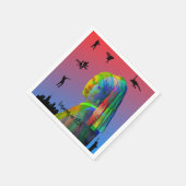 Vermeer in NYC Serviette (Ecke)