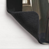 Vermeer - Lady schreibt einen Brief mit ihrer Freu Mousepad (Ecke)