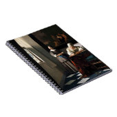 Vermeer - Lady schreibt einen Brief mit ihrer Freu Notizblock (Rechte Seite)